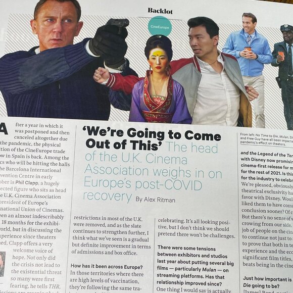 The Hollywood Reporter Magazine September 22  2021 Cary Fukunaga u - Picture 9 of 9